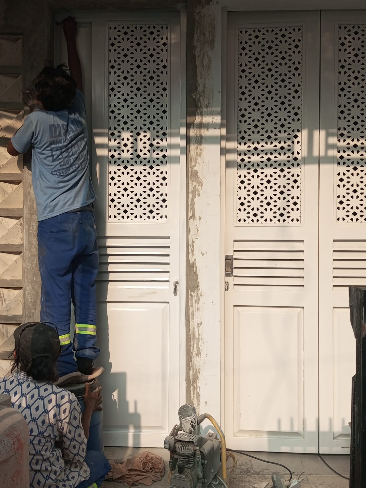 Installation of Sliding Door